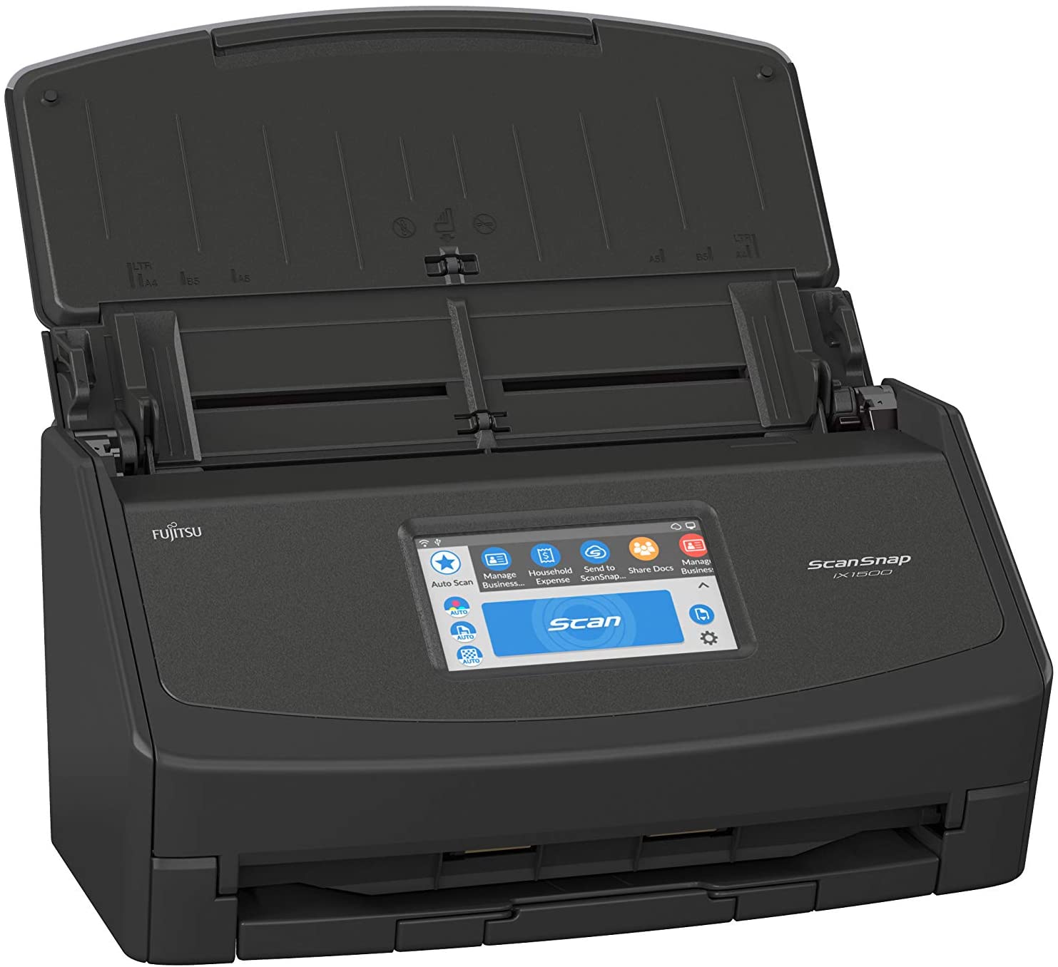 Fujitsu ScanSnap iX1500 Color Duplex Document Scanner with Touch Screen for Mac and PC (Black Model, 2020 Release) Fujitsu ScanSnap iX1500 Color Duplex Document Scanner with Touch Screen for Mac and PC (Black Model, 2020 Release)